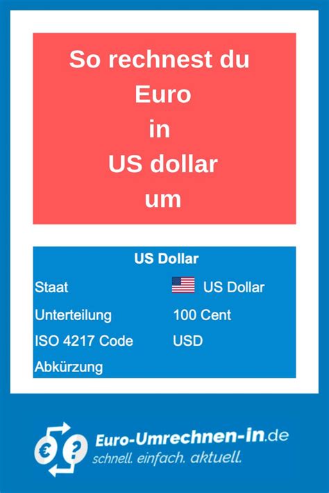 dollar in euro umrechnen online